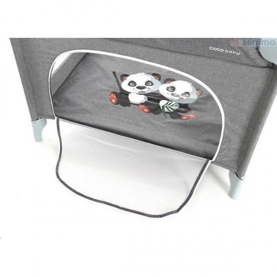 Tarc de joaca Coto Baby Conti Dark Grey