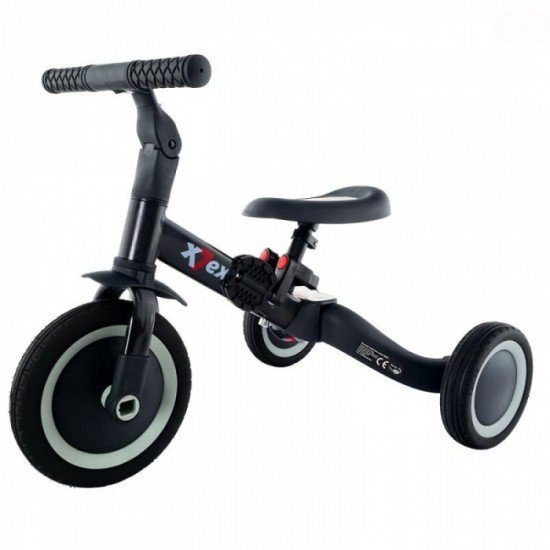 Tricicleta 4 in 1 Extreme Eurobaby TR001 - Negru