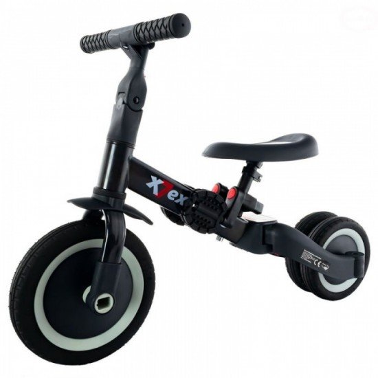 Tricicleta 4 in 1 Extreme Eurobaby TR001 - Negru