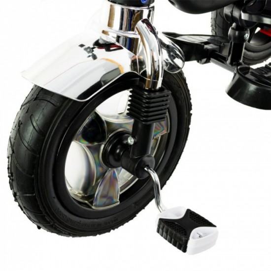 Tricicleta cu sezut reversibil Eurobaby T307 - Rosu