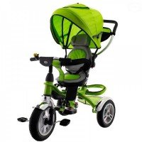 Tricicleta copii cu sezut reversibil EURObaby T307 - Verde