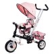 Tricicleta cu sezut reversibil Sun Baby 002 Super Trike Plus Pink