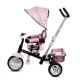 Tricicleta cu sezut reversibil Sun Baby 002 Super Trike Plus Pink