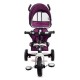 Tricicleta cu sezut reversibil Sun Baby 002 Super Trike Plus Burgundy