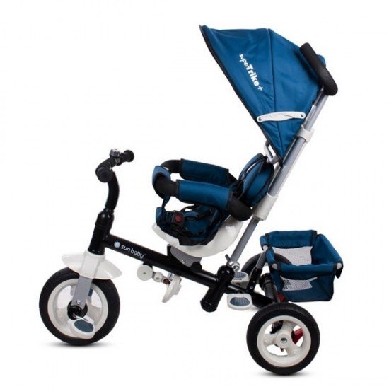 Tricicleta cu sezut reversibil Sun Baby 002 Super Trike Plus Blue