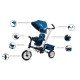 Tricicleta cu sezut reversibil Sun Baby 002 Super Trike Plus Blue