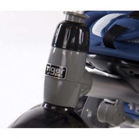 Tricicleta cu sezut reversibil Sun Baby 007 Little Tiger - Blue