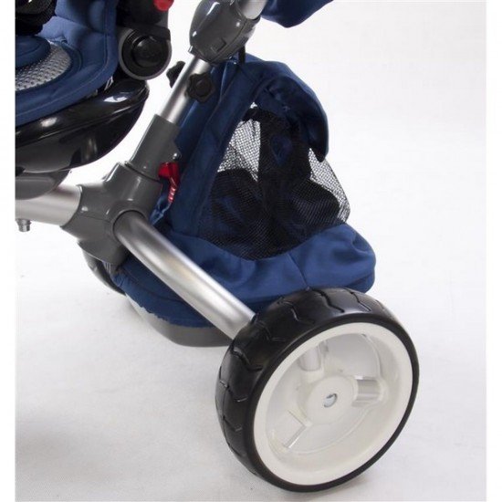 Tricicleta cu sezut reversibil Sun Baby 007 Little Tiger - Blue