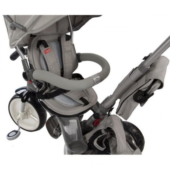 Tricicleta cu sezut reversibil Sun Baby 007 Little Tiger - Grey