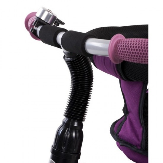 Tricicleta cu sezut reversibil Sun Baby 017 Fresh 360 - Burgundy