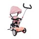 Tricicleta cu sezut reversibil Sun Baby 017 Fresh 360 - Pink