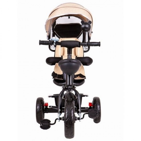 Tricicleta copii cu sezut rotativ Ecotoys JM-066-9 - Bej