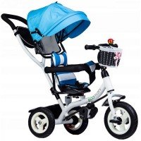 Tricicleta copii Ecotoys JM-066-9L - Albastra