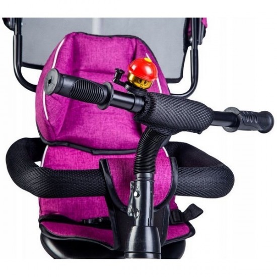 Tricicleta copii Ecotoys JM-068-11H - Roz