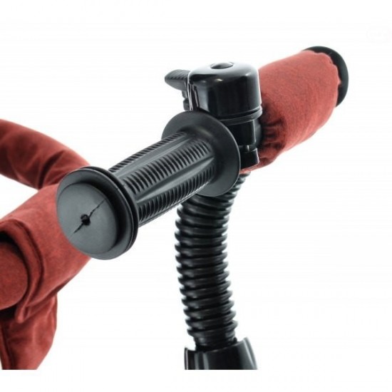 Tricicleta EURObaby cu scaun rotativ T306E - Rosu