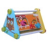 Triunghi educational din lemn Ecotoys