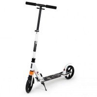 Trotineta pliabila din aluminiu Ecotoys alba 
