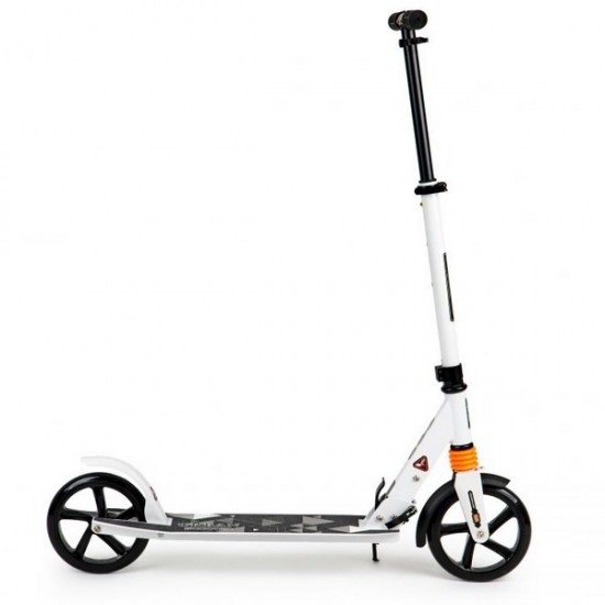 Trotineta pliabila din aluminiu Ecotoys alba 