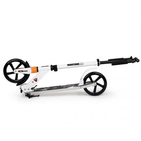 Trotineta pliabila din aluminiu Ecotoys alba 