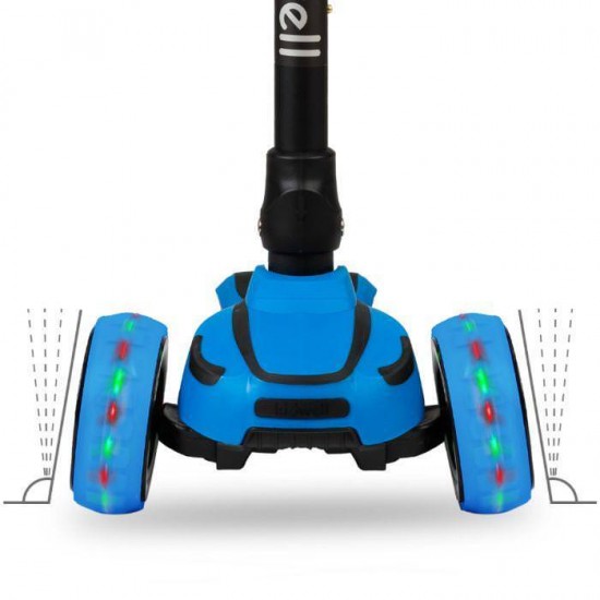 Trotineta copii Kidwell Jax - Albastru