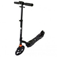 Trotineta pliabila cu amortizor Ecotoys neagra