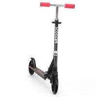 Trotineta urbana Ecotoys cu cadru usor din aluminiu - Negru