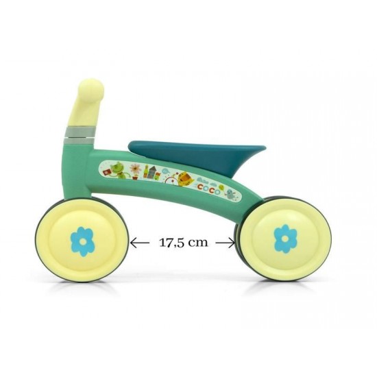 Bicicleta fara pedale Ride-On Coco Mint