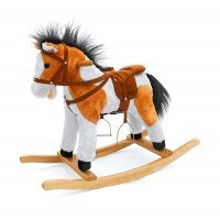 Calut Balansoar cu sunete si miscare Latek Light Brown
