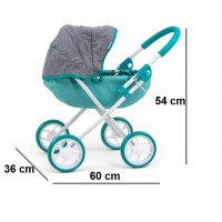 Carucior pentru papusi Dori Mint