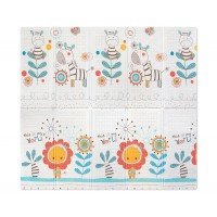 Covor termoizolant din spuma pliabil cu 2 fete 197x177 cm Zebra