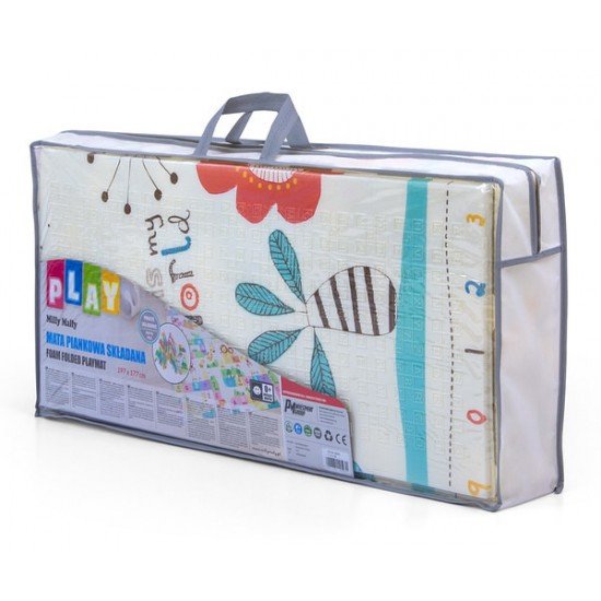 Covor termoizolant din spuma pliabil cu 2 fete 197x177 cm Zebra