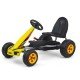 Kart cu pedale pentru copii Viper Yellow