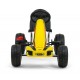 Kart cu pedale pentru copii Viper Yellow