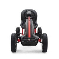 Kart cu pedale Licenta Abarth Black