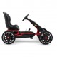 Kart cu pedale Licenta Abarth Black