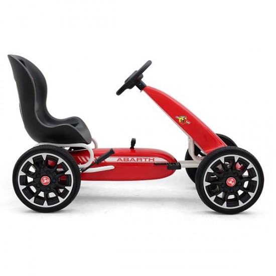 Kart pentru copii cu pedale Abarth Red