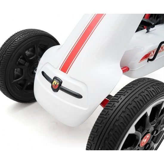 Kart pentru copii cu pedale Abarth Red