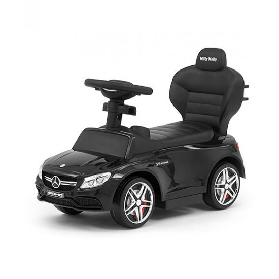 Masinuta copii 3 in 1 Mercedes AMG C63 Black