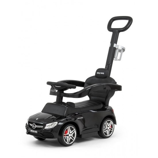 Masinuta copii 3 in 1 Mercedes AMG C63 Black