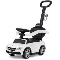 Masinuta copii 3 in 1 Mercedes AMG C63 white