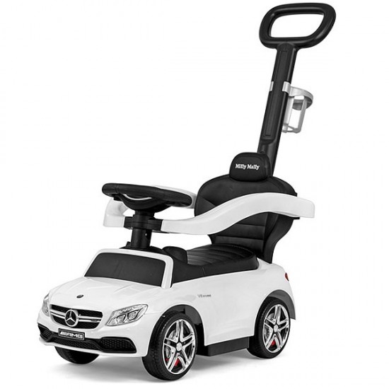 Masinuta copii 3 in 1 Mercedes AMG C63 white