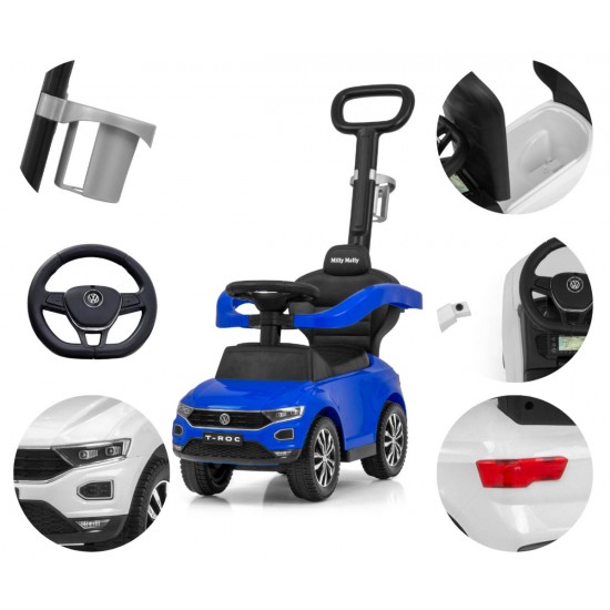 Masinuta copii 3 in 1 Volkswagen T-ROC Blue