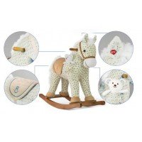 Ponei balansoar cu sunete si miscare Gray Dot