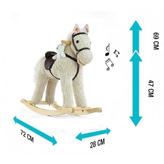 Ponei balansoar cu sunete si miscare Luna