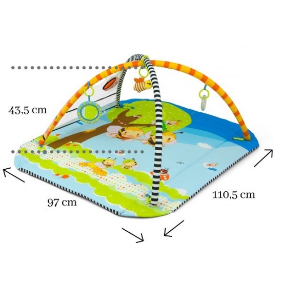 Salteluta educativa 5 in 1 Milly Mally - Albinutele vesele