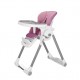 Scaun de masa 6-36 luni cu 5 pozitii de inclinare Pappa Comfort Pink