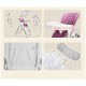 Scaun de masa 6-36 luni cu 5 pozitii de inclinare Pappa Comfort Pink