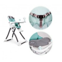 Scaun de masa copii cu pliere rapida Tasty Pappa Bear Blue