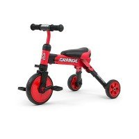 Tricicleta pliabila transformabila in bicicleta fara pedale Grande Red