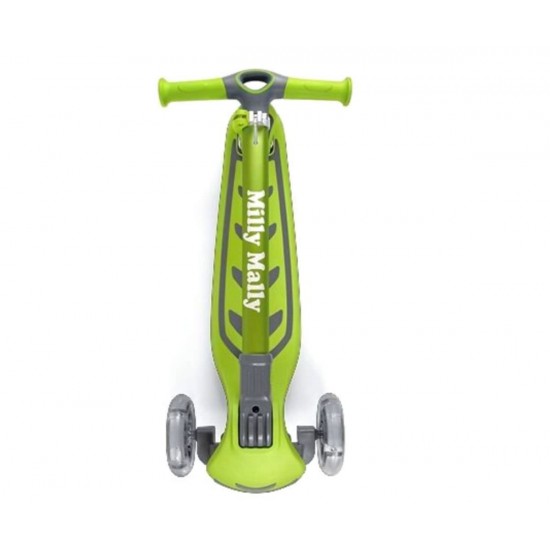Trotineta pliabila cu roti luminoase Milly Mally Boogie Pink